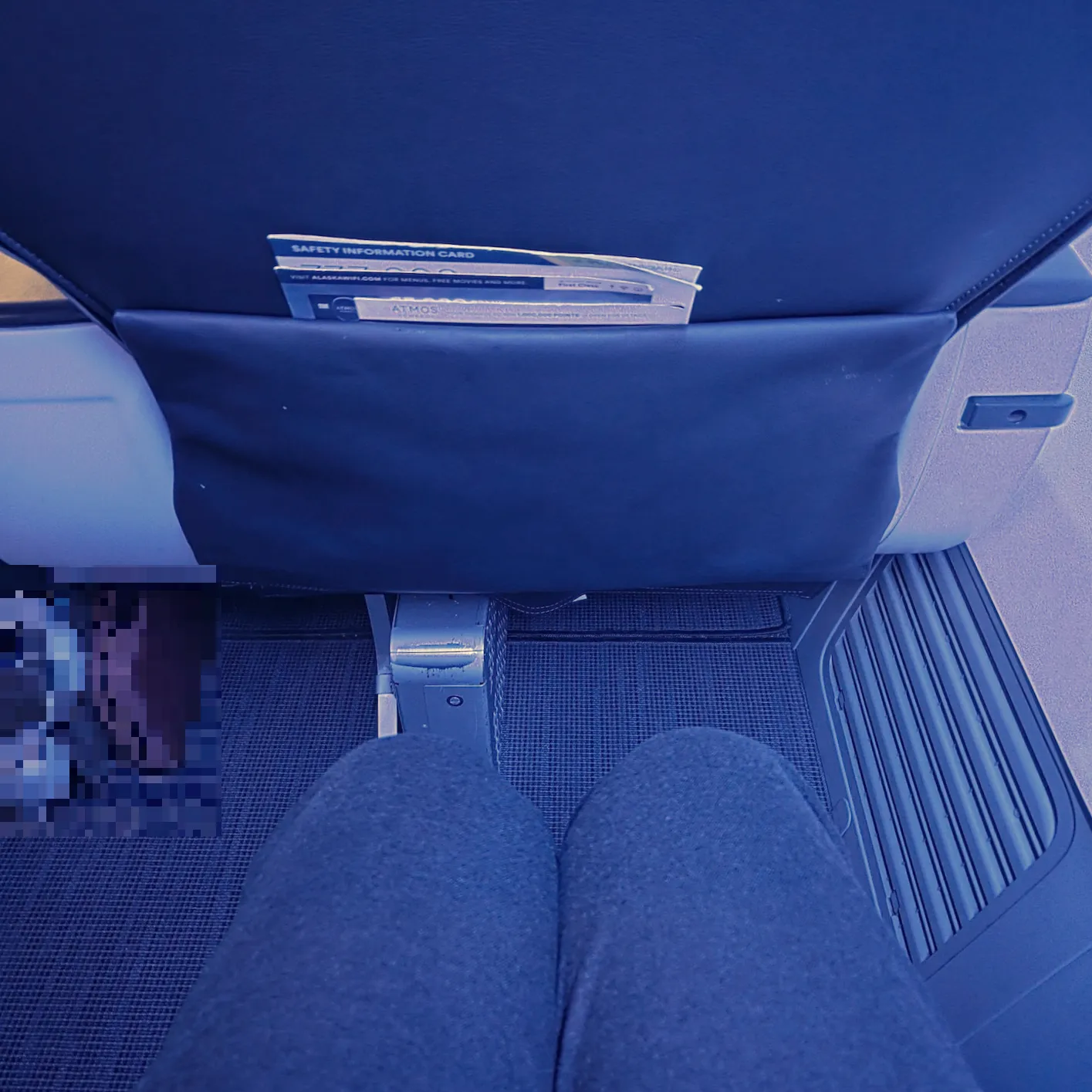 알래스카항공 AS534 샌프란시스코-오스틴 B737 국내선 퍼스트 좌석