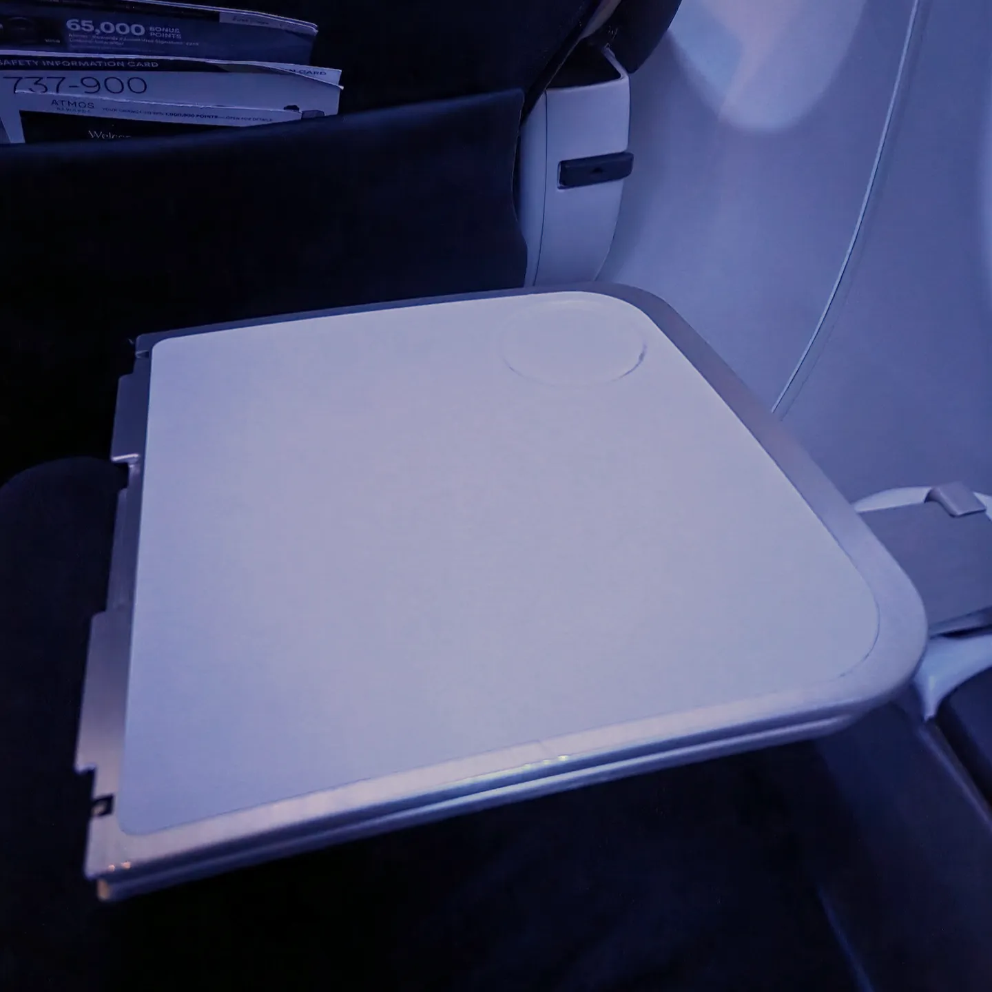 알래스카항공 AS534 샌프란시스코-오스틴 B737 국내선 퍼스트 좌석