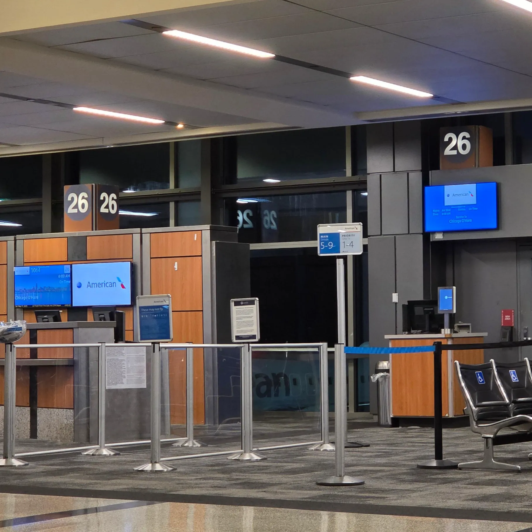 오스틴 버그스트롬 국제공항 26번 게이트