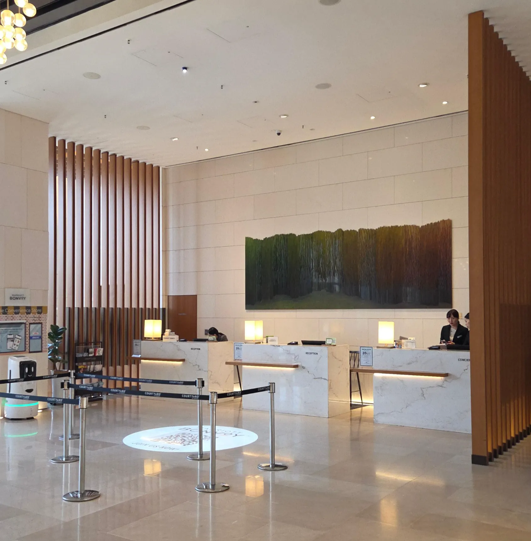 Courtyard Marriott Seoul Botanic Park Check-in