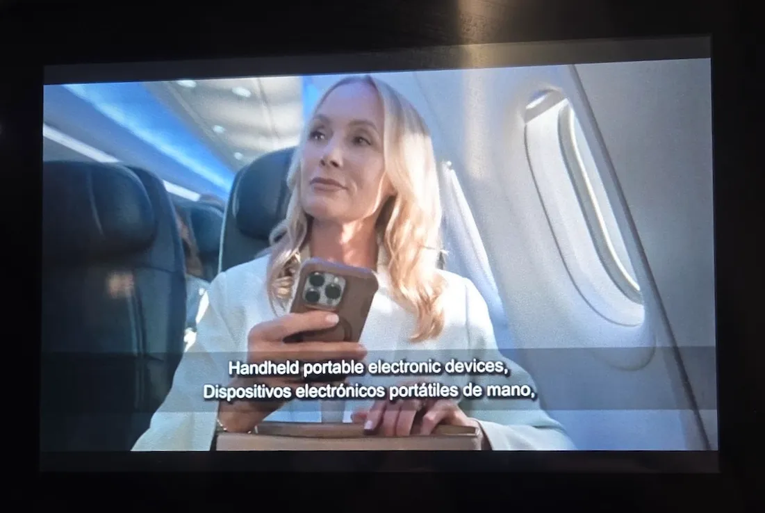 Delta Air Lines A220-100 safety briefing video