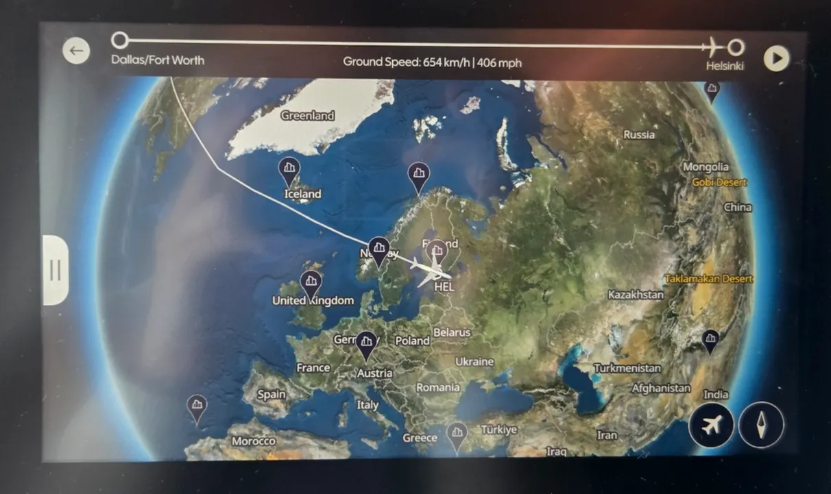 핀에어 A350-900 이코노미 에어쇼