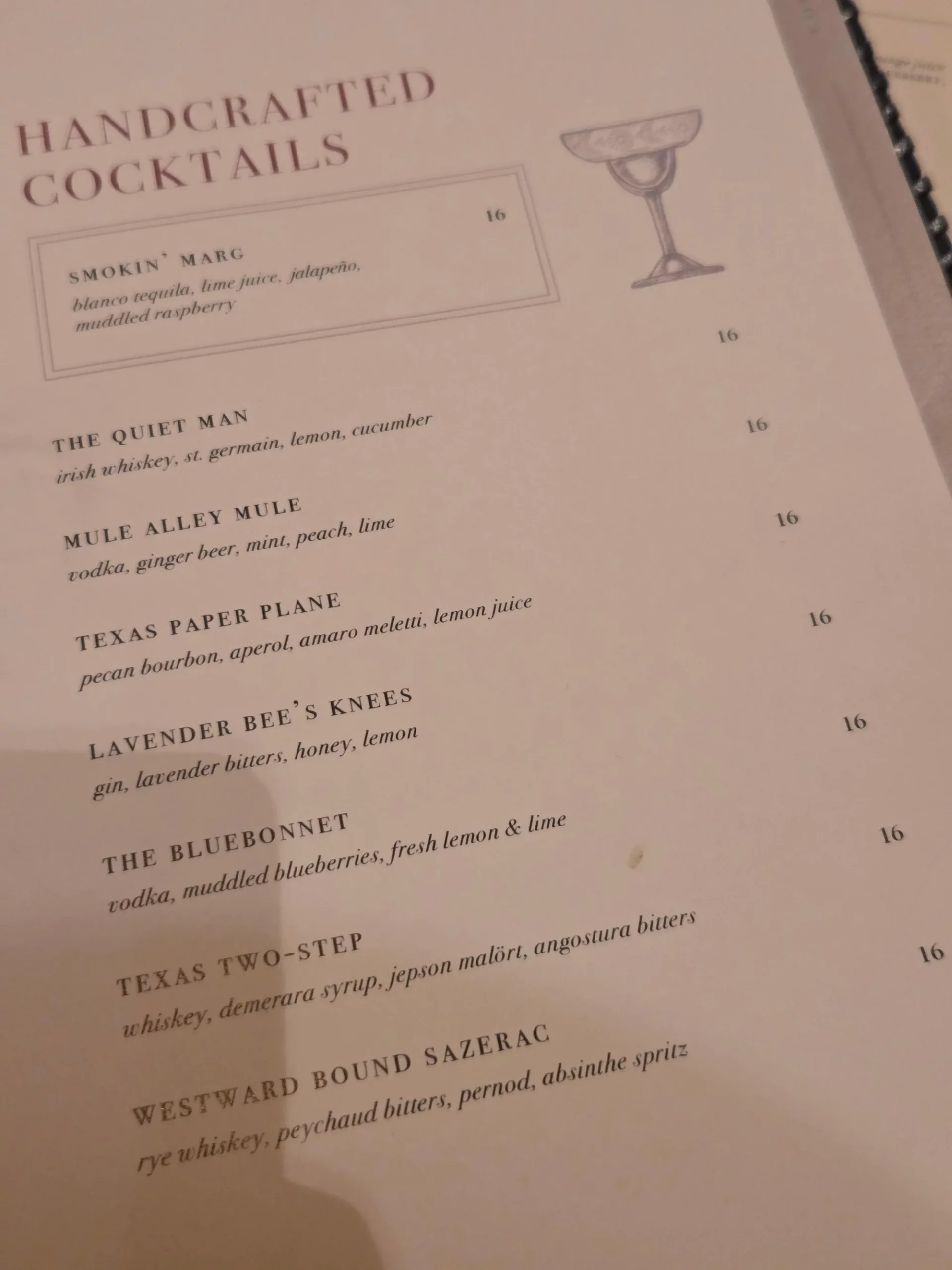 호텔 드로버 오토그래프 컬렉션 97 WEST Kitchen & Bar 아침 메뉴