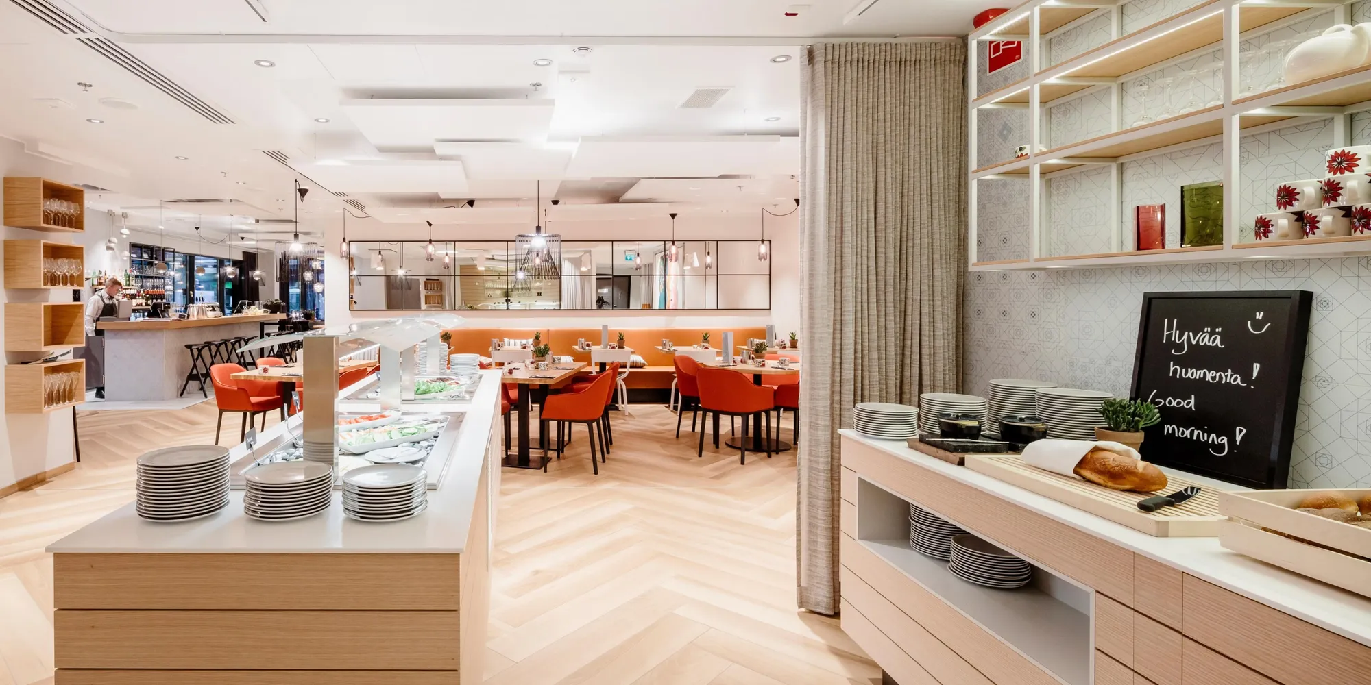 호텔 인디고 헬싱키 조식당, image courtesy of Hotel Indigo Helsinki