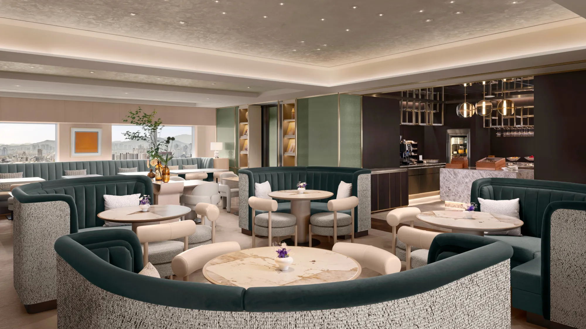 그랜드 인터컨티넨탈 서울 파르나스 클럽 인터컨티넨탈 내부 (c) seoul.intercontinental.com