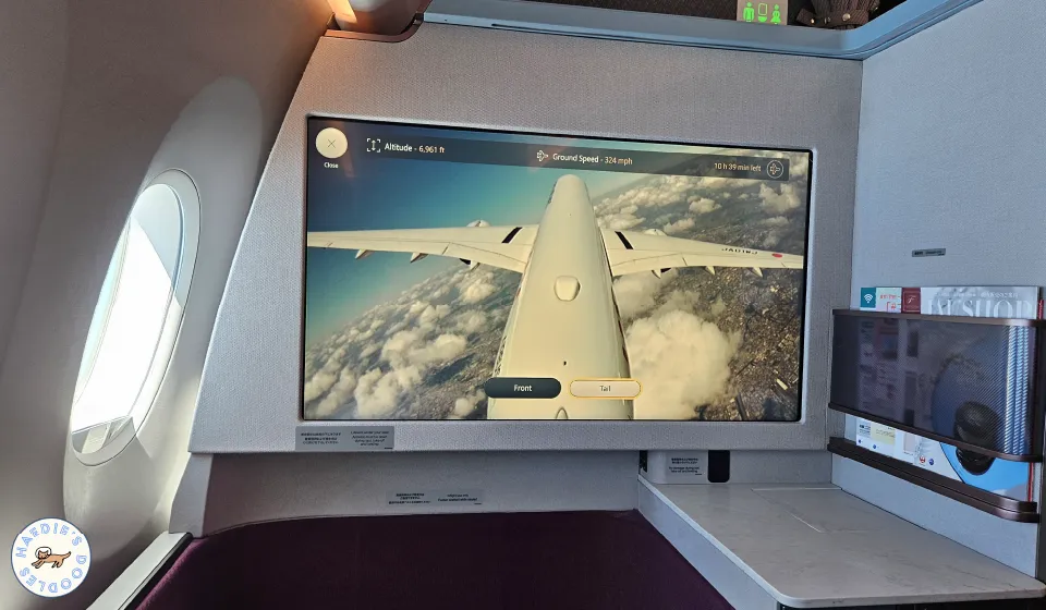 JAL A350-1000 First Class Suite Controller Tablet and Console