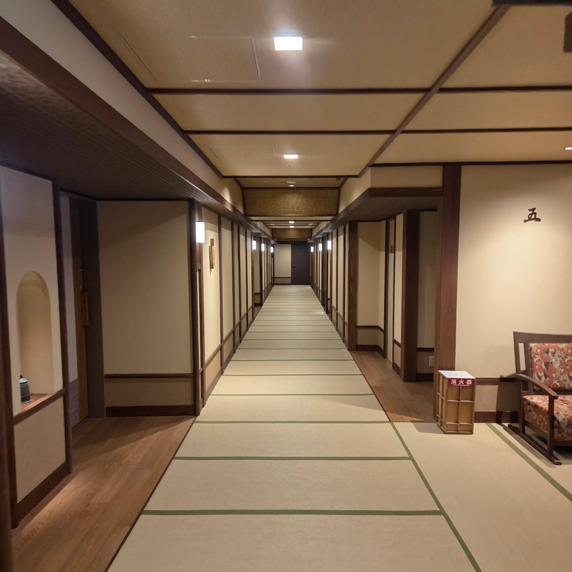 Jozankei Yuraku Soan Corridors and Floor Guide