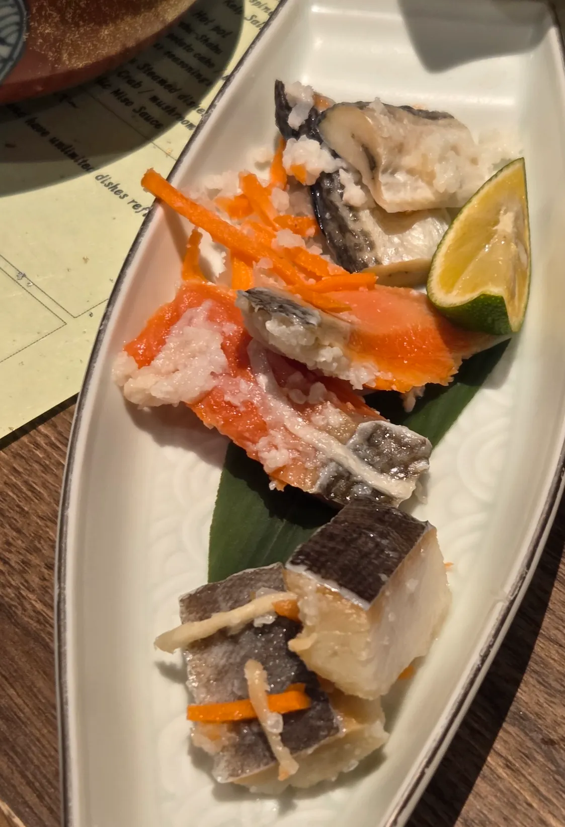 Jozankei Yuraku Soan Dinner Entree Selection