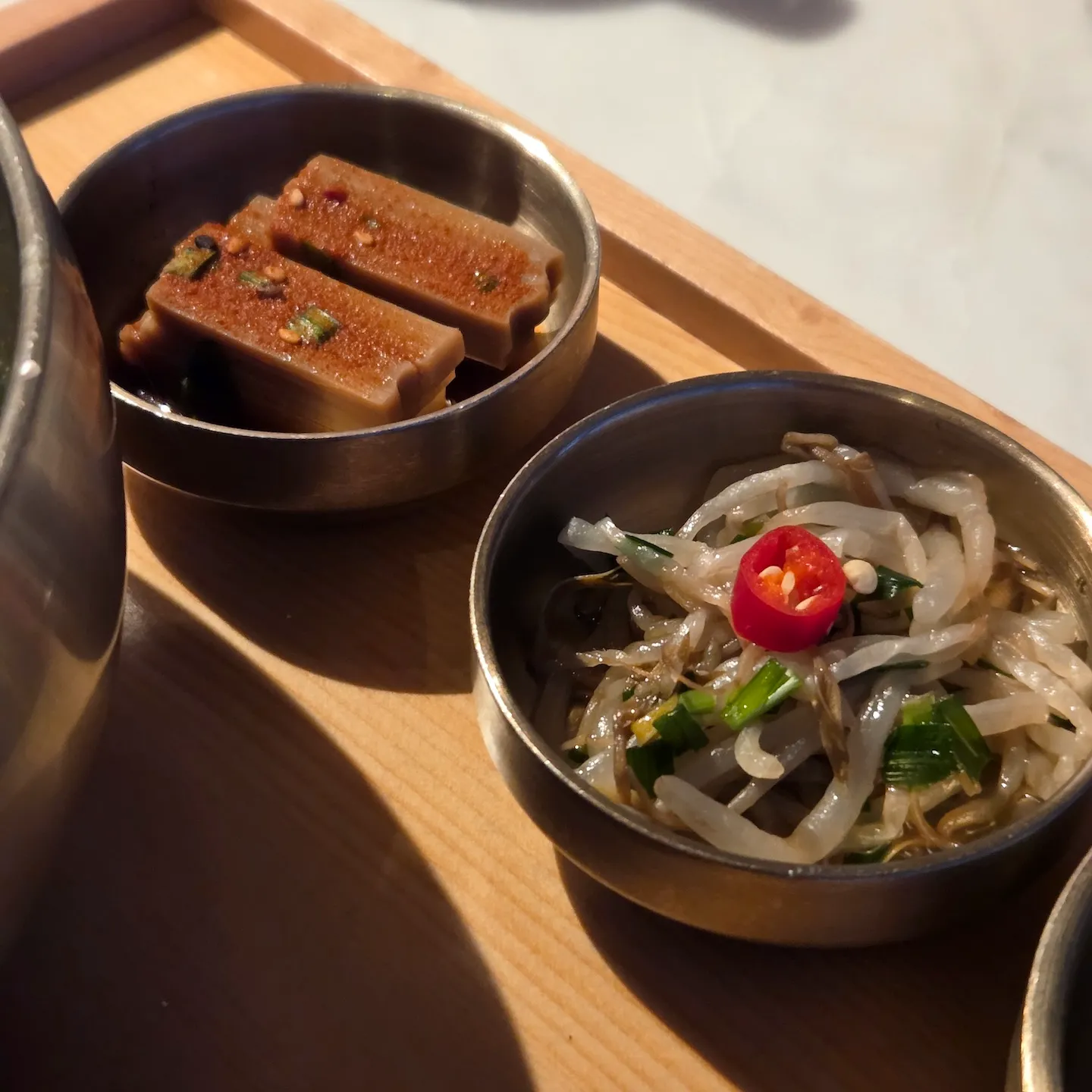 JW 메리어트 제주 리조트 & 스파 아일랜드 키친 조식, 매생이 굴 수제비