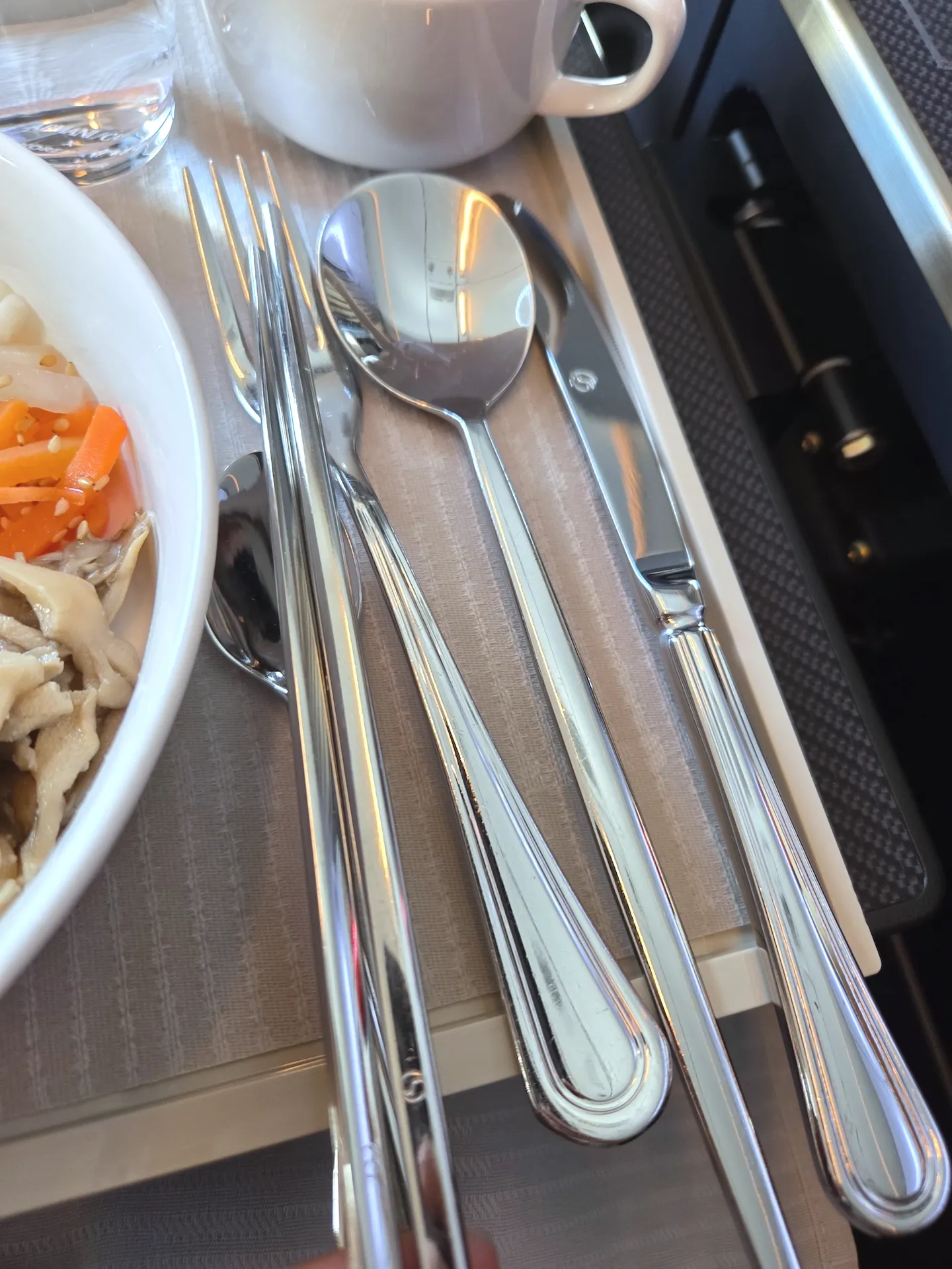 대한항공 KE2106편 프레스티지 클래스 기내식