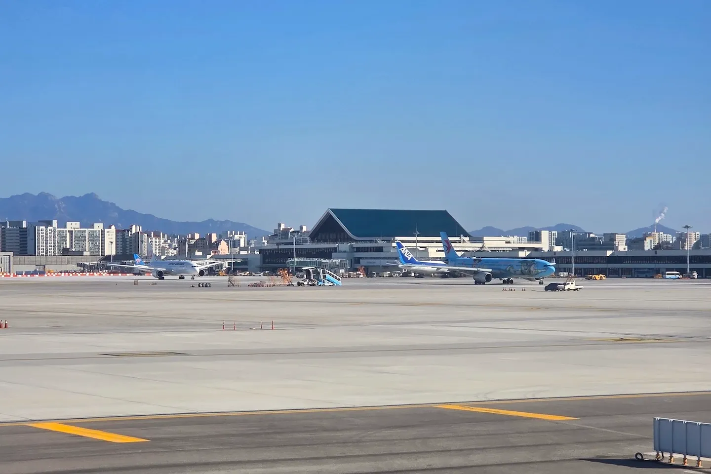 김포공항 접근과 김포공항 주기장