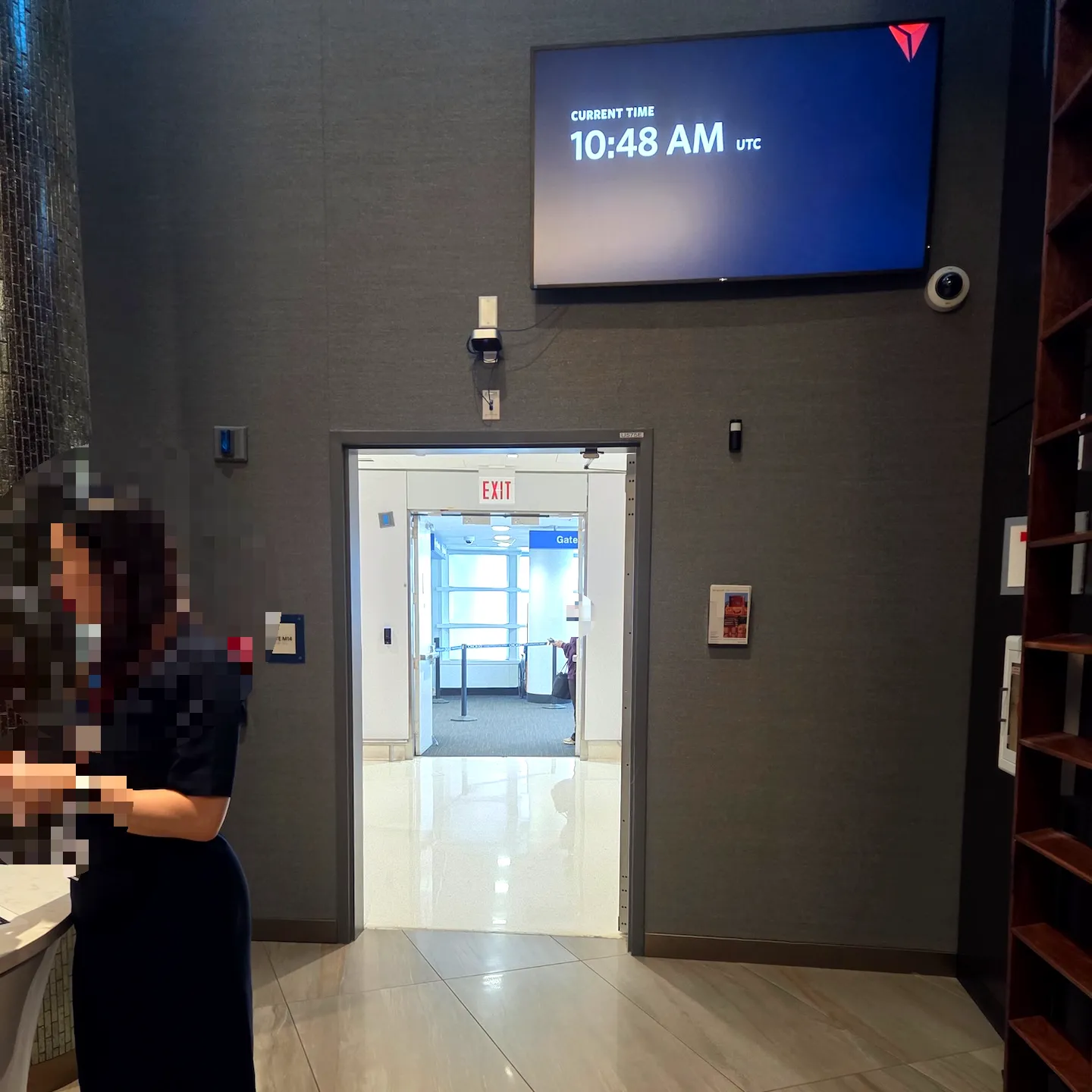 Gate M14 Connected to Delta Sky Club at Chicago O'Hare Airport Terminal 5