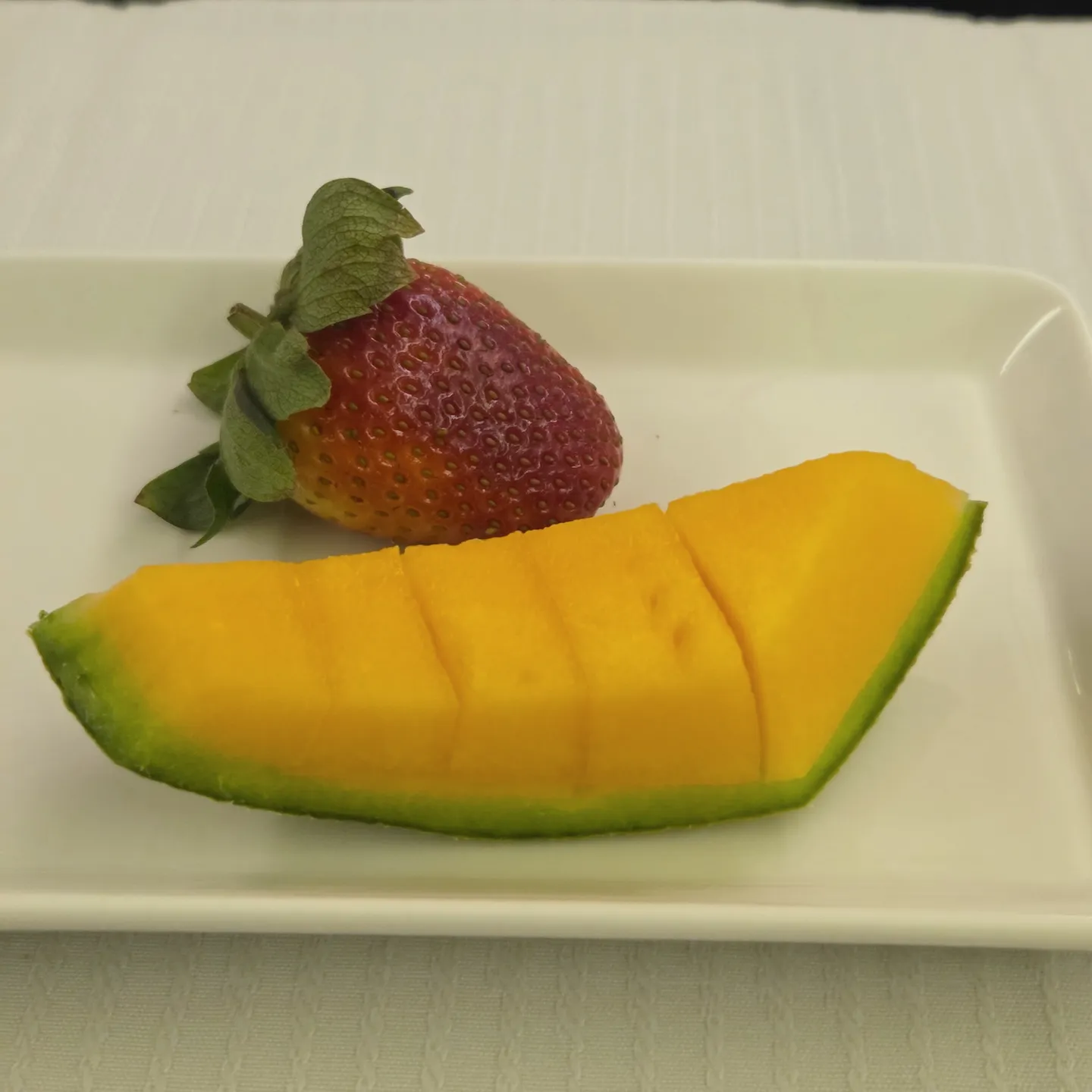 Korean Air KE38 Prestige Class Second Meal Food & Beverage from Chicago O'Hare to Incheon