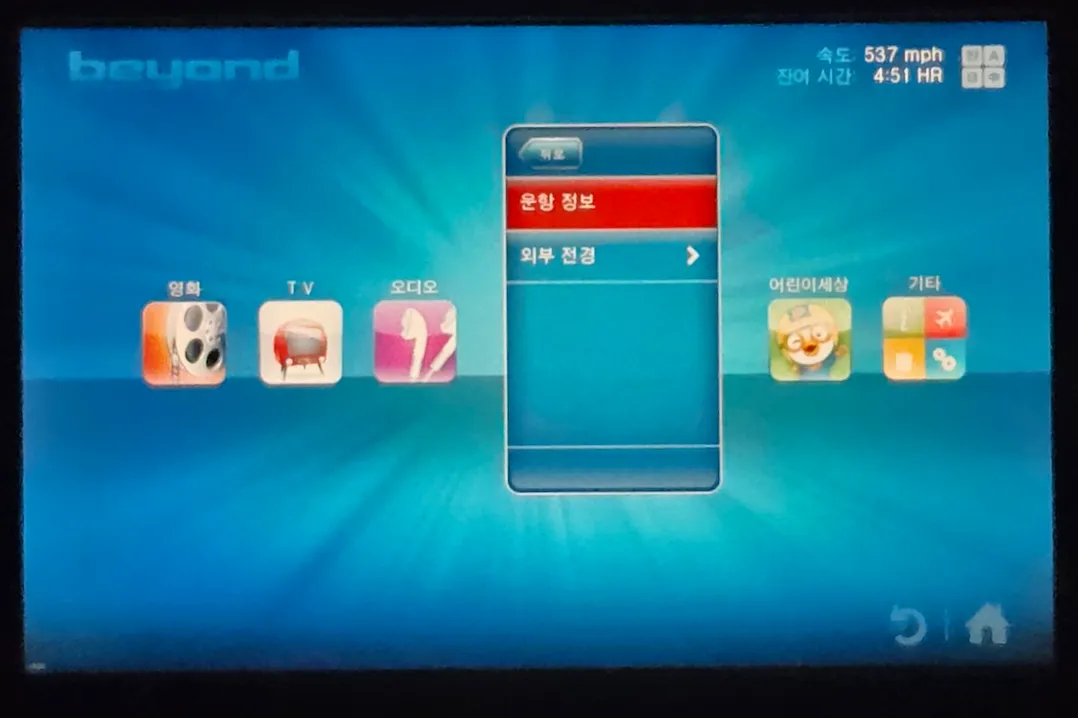 Korean Air B777-300ER Prestige Sleeper Cabin & Seat Detail beyond In-Flight Entertainment & Wi-Fi System Flight Map