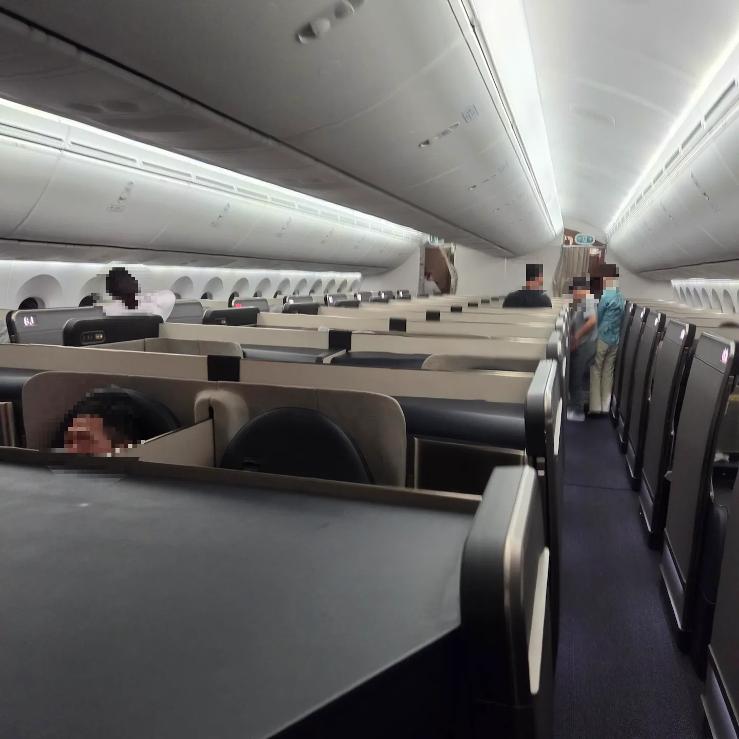 대한항공 B787-10 프레스티지 클래스 캐빈