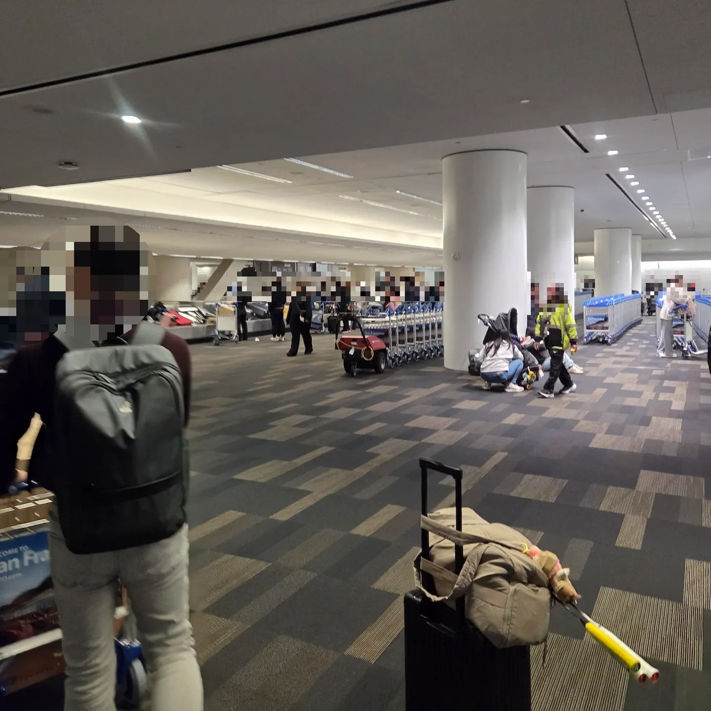 샌프란시스코 국제공항 수하물 수취대