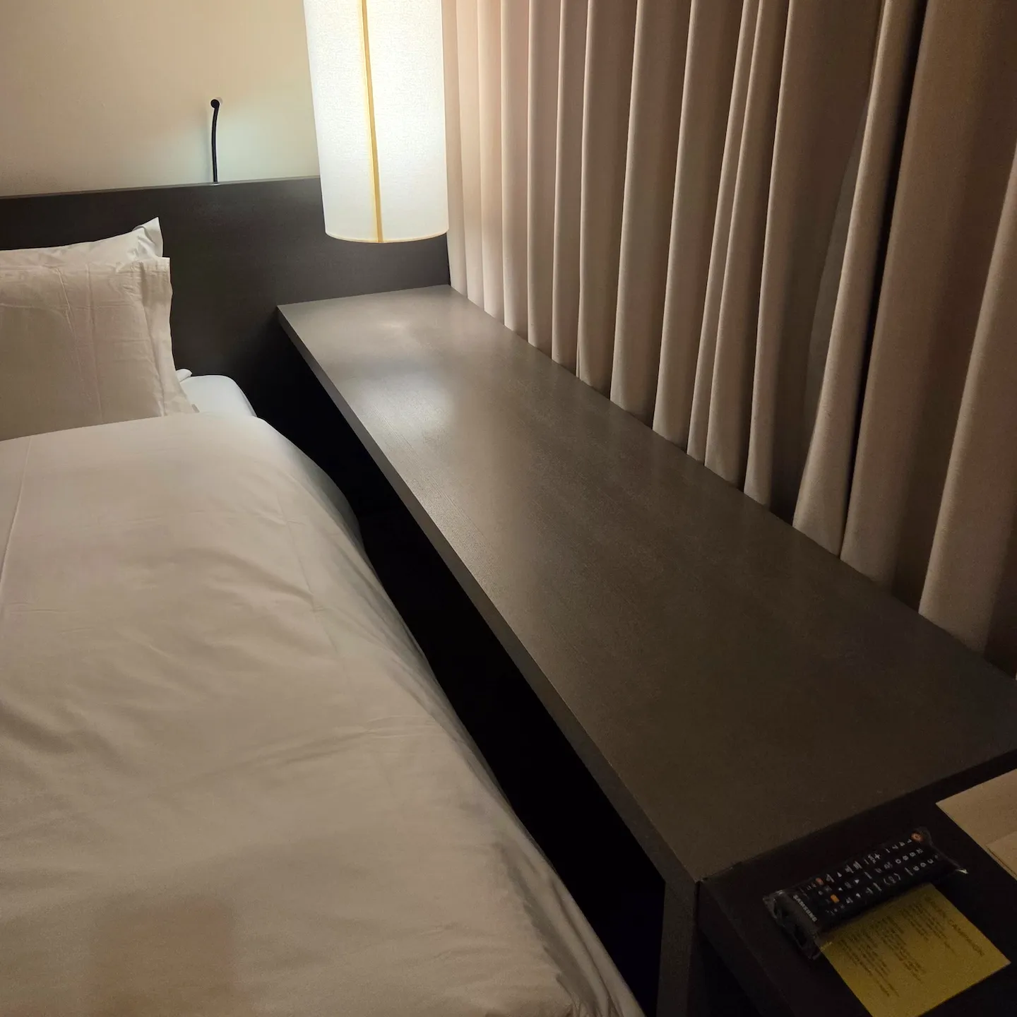 Bedside table in Shilla Stay Seodaemun Standard Twin Room