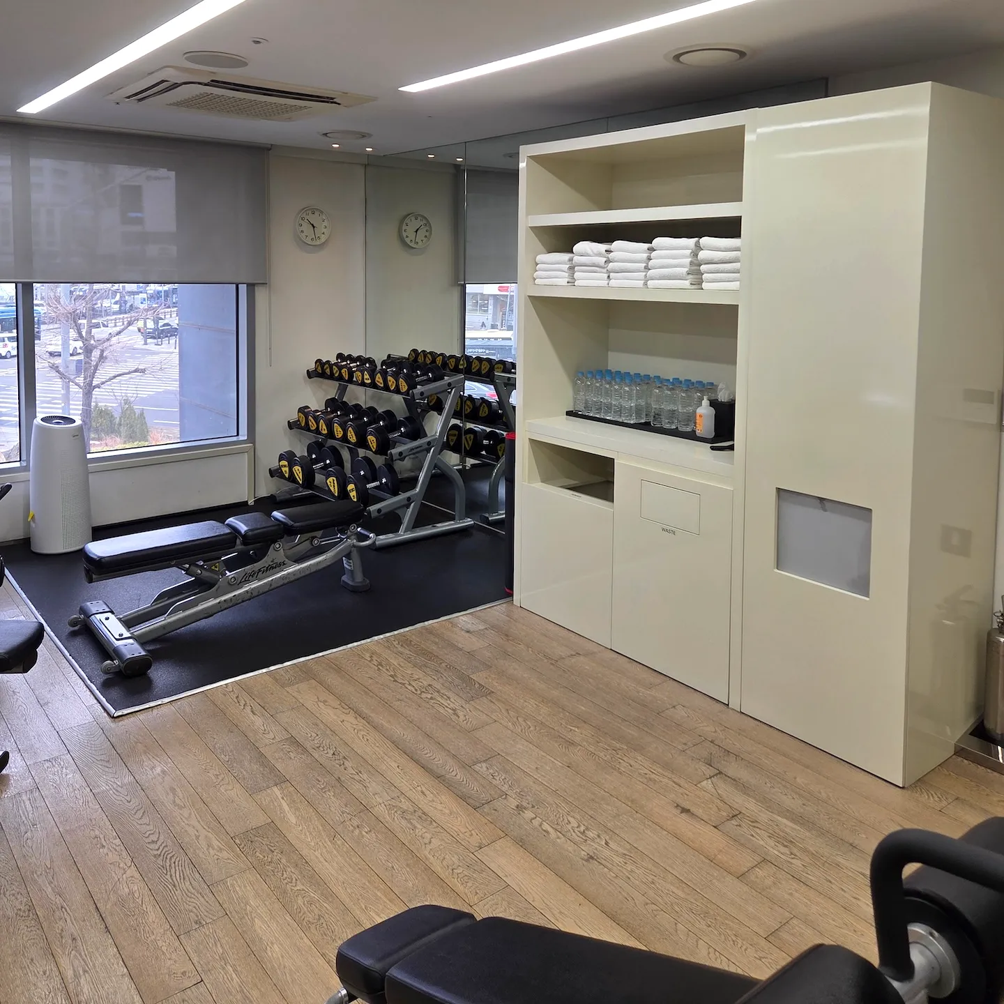 Fitness center at Shilla Stay Seodaemun